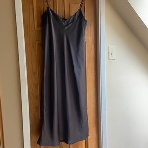 Lucky Brand Satin Midi dress